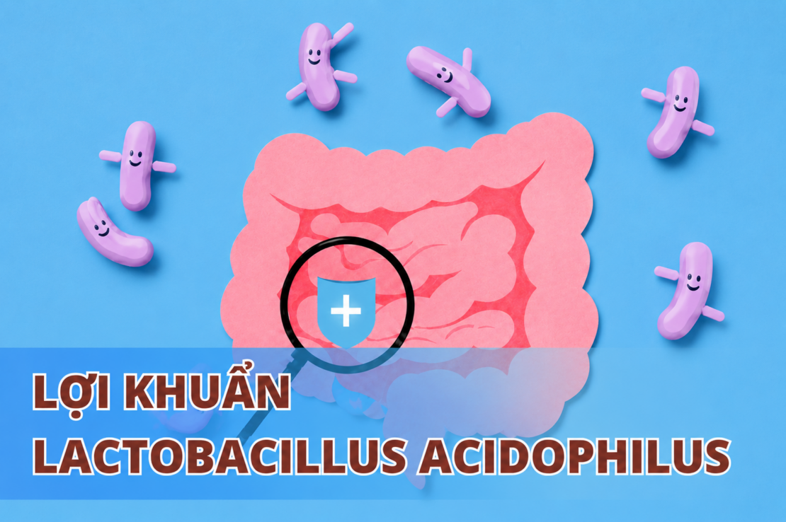 Lợi khuẩn Lactobacillus acidophilus