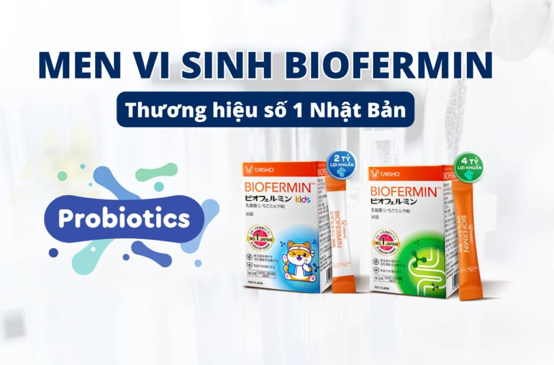 Biofermin - Men vi sinh số 1 Nhật Bản 