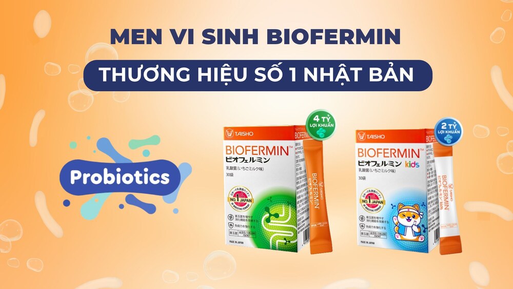 Biofermin số 1 Men vi sinh Nhật Bản